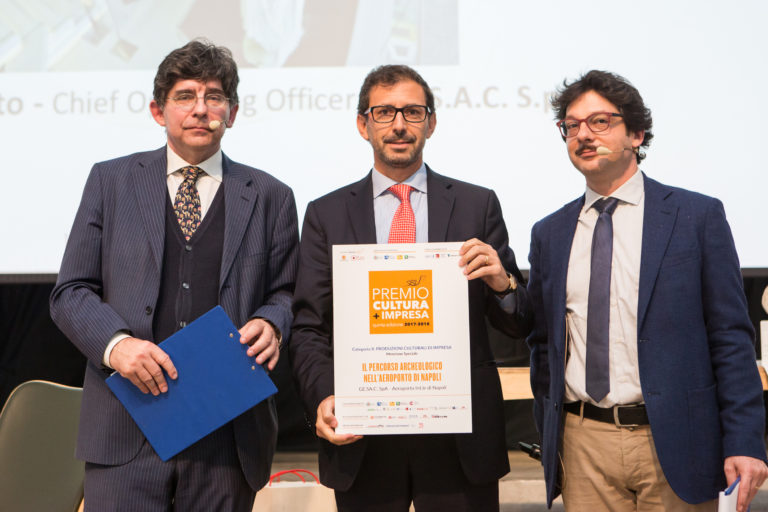 Milano, menzione speciale alla Gesac durante il “Premio Cultura + Impresa”