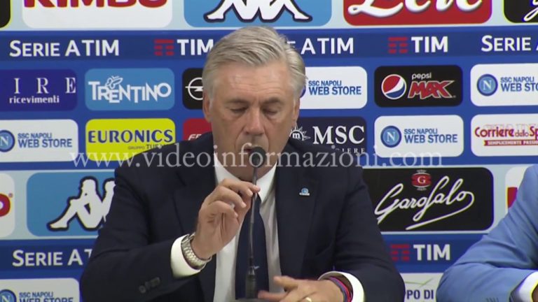 Napoli-Parma, Ancelotti: “Pronti per la Juventus. Insigne è determinante”