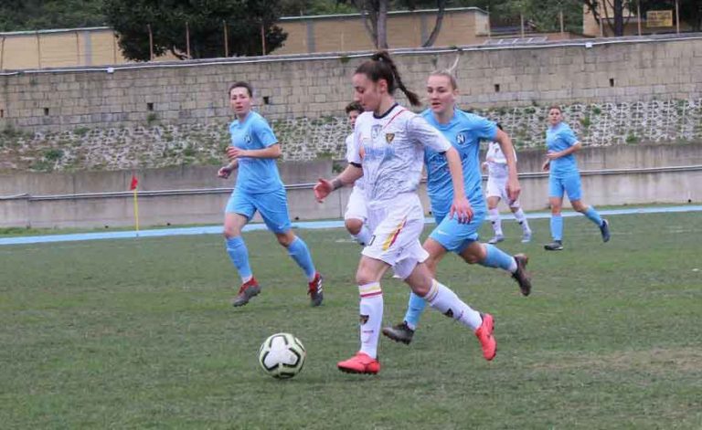 Finisce 1 a 1 tra Salento Women e Napoli Calcio femminile