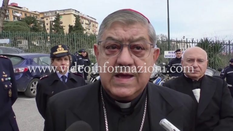 Il cardinale Sepe alla festa della Polizia municipale: “Sono angeli custodi della città”