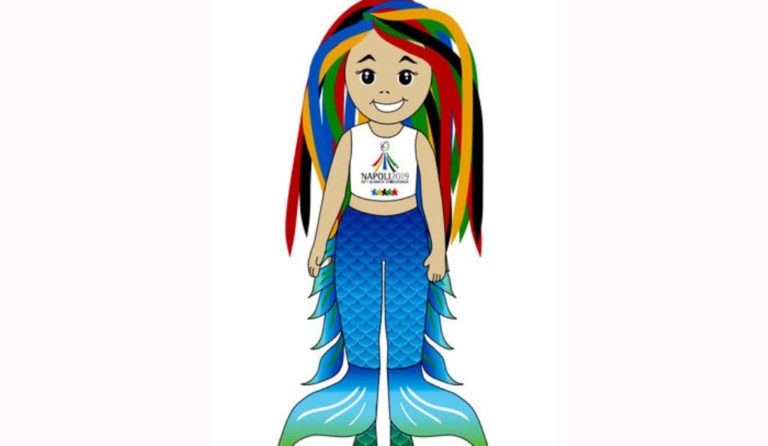 Universiade 2019, ecco la nuova mascotte: la sirena Partenope