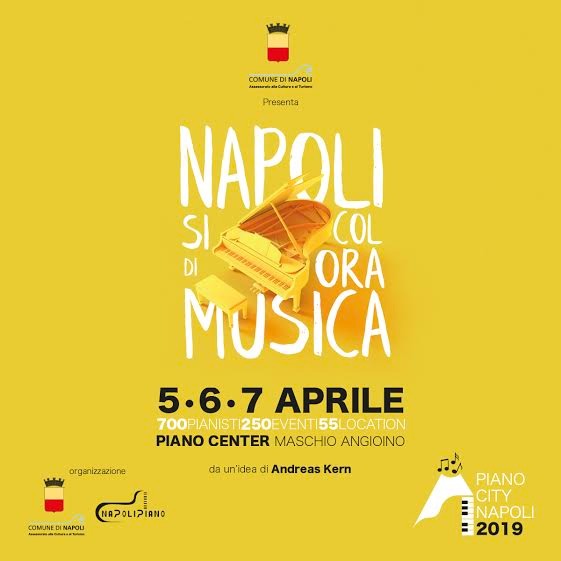 Martedì 26 marzo si presenta Piano City Napoli