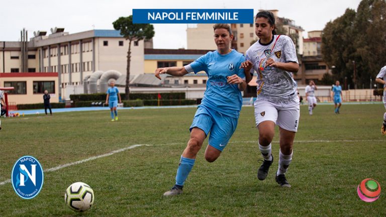 Il Napoli Calcio femminile batte 5 a 0 il Grifone Gialloverde