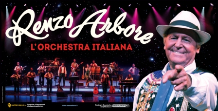 Renzo Arbore L’Orchestra Italiana in concerto all’Arena Flegrea di Napoli giovedì 11 luglio