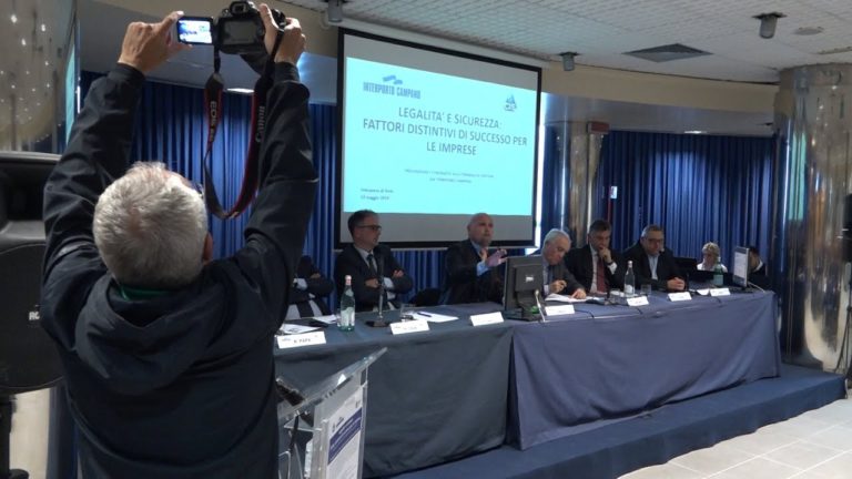 Legalità e sicurezza per contrastare la criminalità diffusa in Campania: il convegno all’Interporto di Nola
