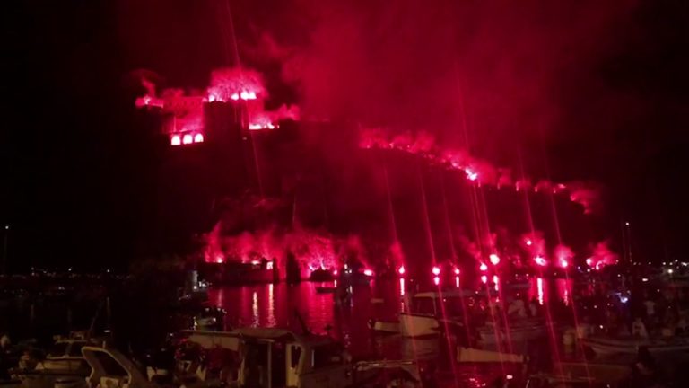 Festa di Sant’Anna a Ischia, l’incendio del castello e lo spettacolo dei fuochi