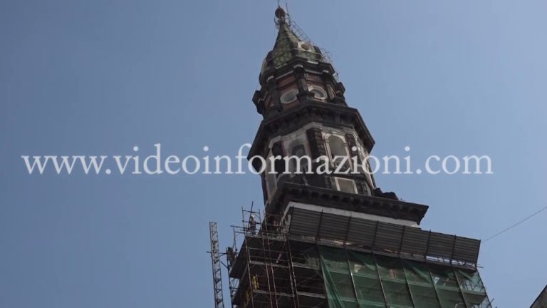Basilica del Carmine, finito il restauro del campanile