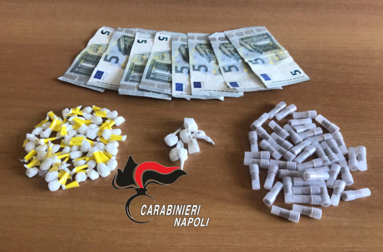 Blitz nelle piazze di spaccio del Parco Verde a Caivano: due arresti