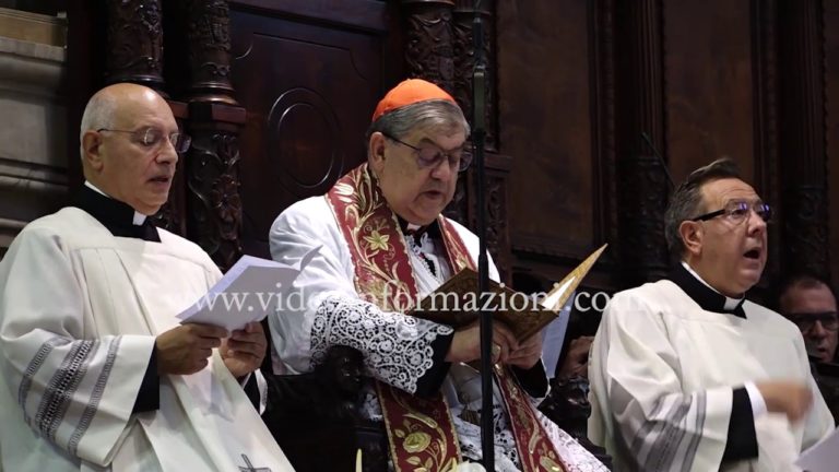 Sepe nomina nuova prelatura di San Gennaro, cerimonia in Cattedrale