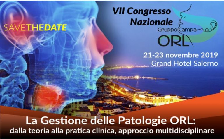 La ORL organizza a Salerno il VII congresso nazionale degli otorinolaringoiatri