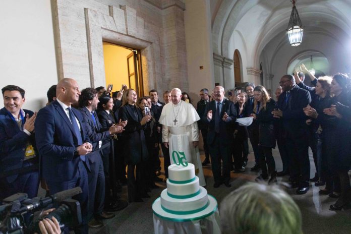 La torta del Papa