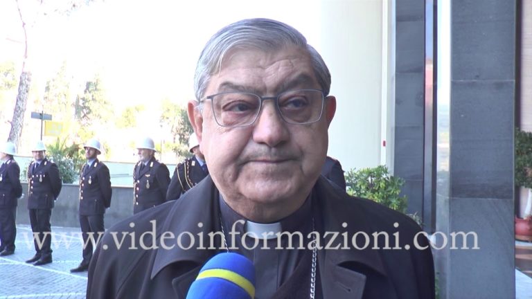 Napoli, il cardinale Sepe celebra la festa della polizia municipale