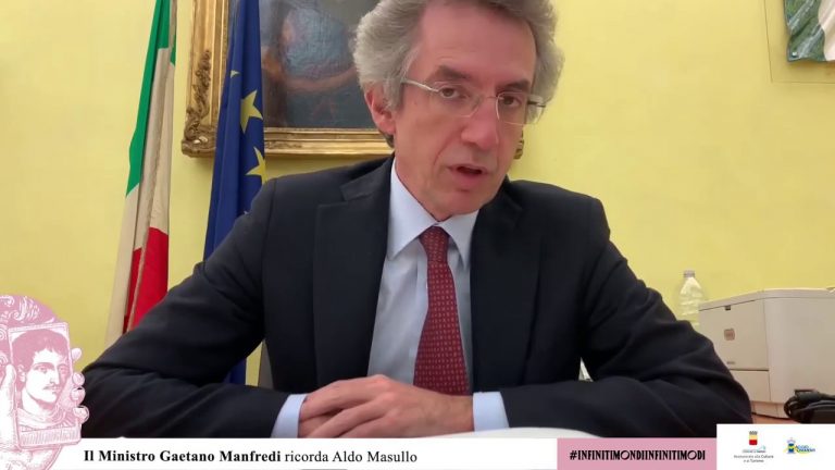 Maggio dei Monumenti 2020, il ministro Manfredi ricorda Aldo Masullo