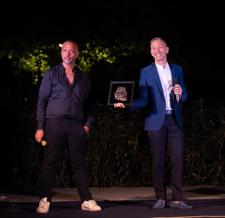 Golden Star Awards, Gianluca Mech premiato a Paestum da Luigi Miliucci