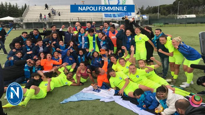 Il Napoli Calcio femminile batte la Novese e torna in Serie B