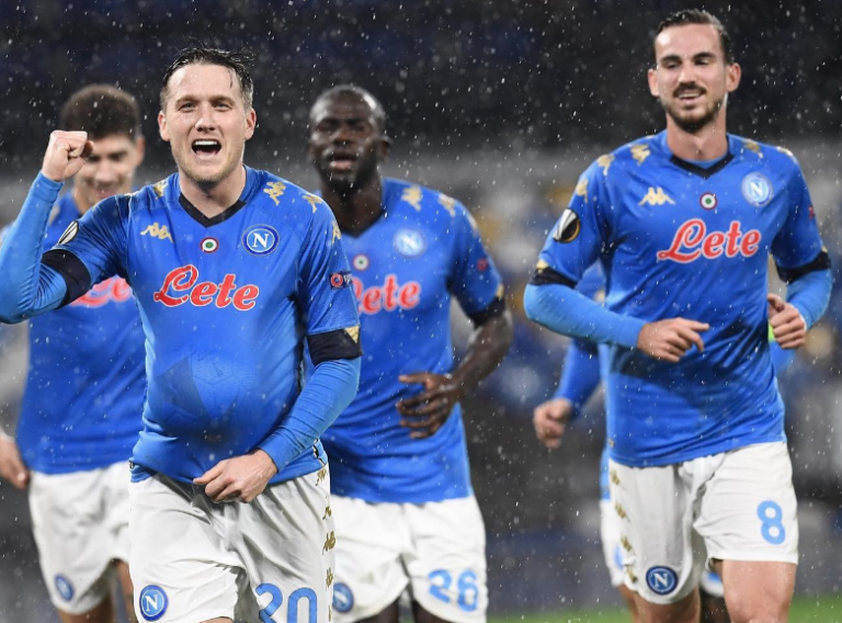 Il Napoli passa il turno da primo nel girone di Europa League