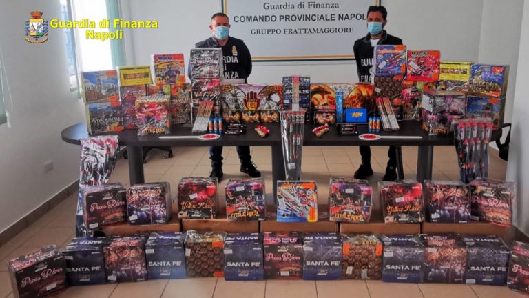 Botti illegali, blitz della Guardia di Finanza di Napoli: 4 arresti e 5 denunce