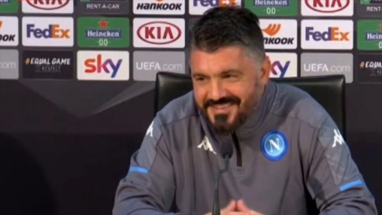 Gattuso: “Emozione giocare nello stadio Diego Armando Maradona”