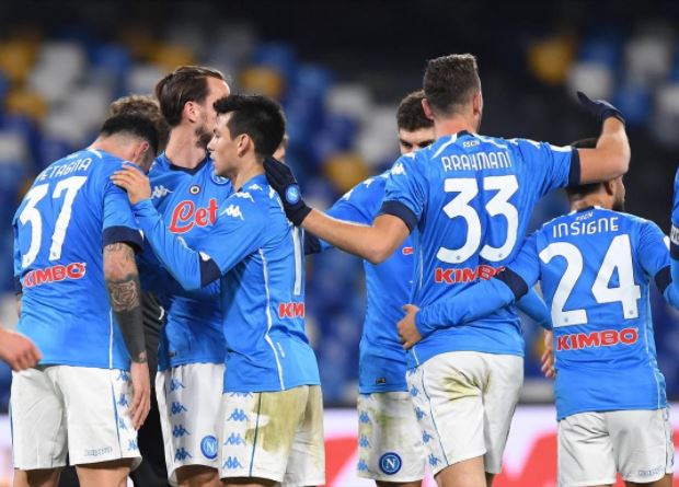Il Napoli soffre con l’Empoli ma vince e va vanti in Coppa Italia