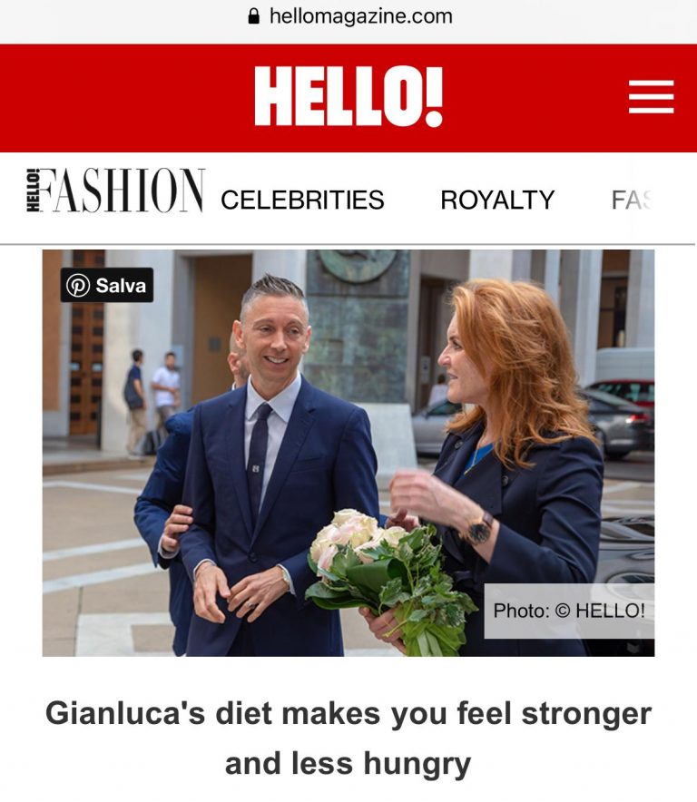 Gianluca Mech conquista le pagine di “Hello!” il prestigioso magazine inglese