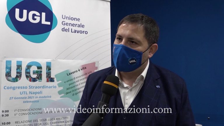 Gae­ta­no Pa­ni­co elet­to se­gre­ta­rio UGL-UTL di Na­po­li