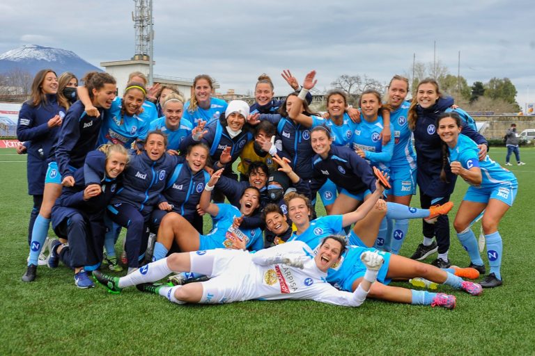 Napoli Calcio femminile: le azzurre vincono e convincono