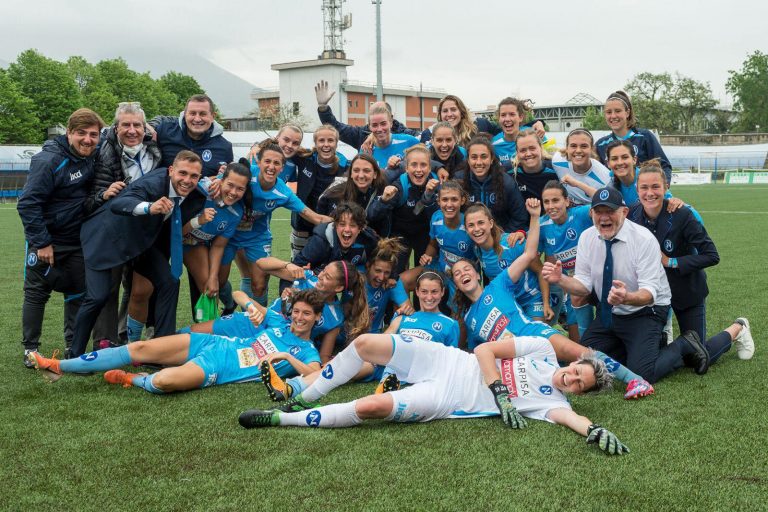 Napoli Calcio femminile: le azzurre calano la manita