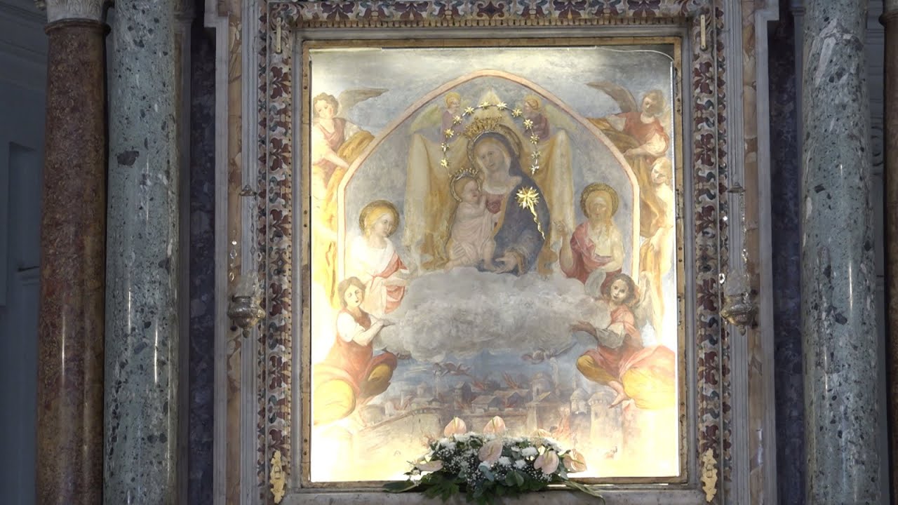 Restaurato affresco Madonna nella chiesa di Santa Maria di Costantinopoli