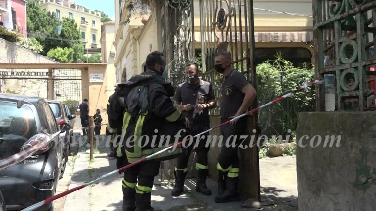 Incendio in un’abitazione, anziana morta a Napoli