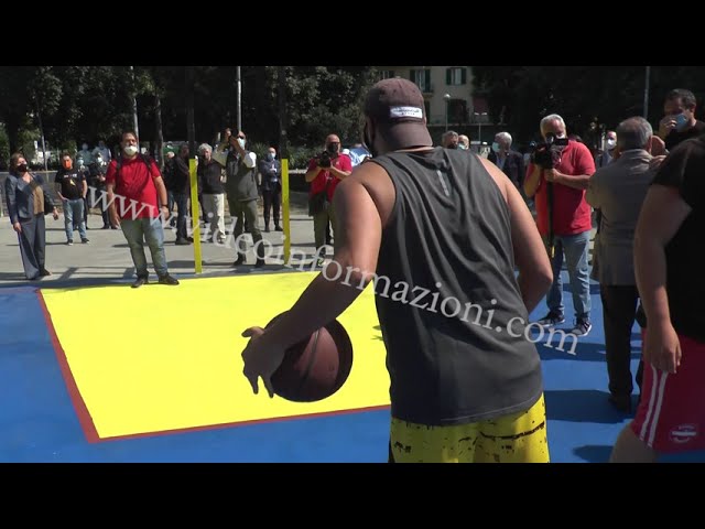 Un campo di basket per Silvia Ruotolo