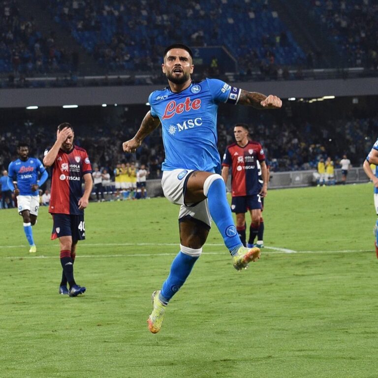 Il Napoli sempre primo, sesta vittoria consecutiva: ko anche il Cagliari