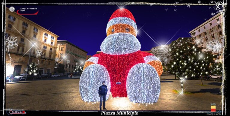 Napoli illuminata a festa per Natale, Fiola: “Un progetto unico e ambizioso”