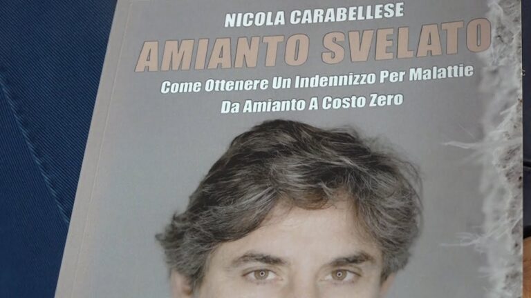 “Amianto svelato”, il libro che da consigli sui risarcimenti a chi ha lavorato esposto a fibra killer
