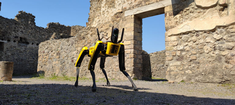 SPOT, un robot quadrupede al servizio dell’archeologia