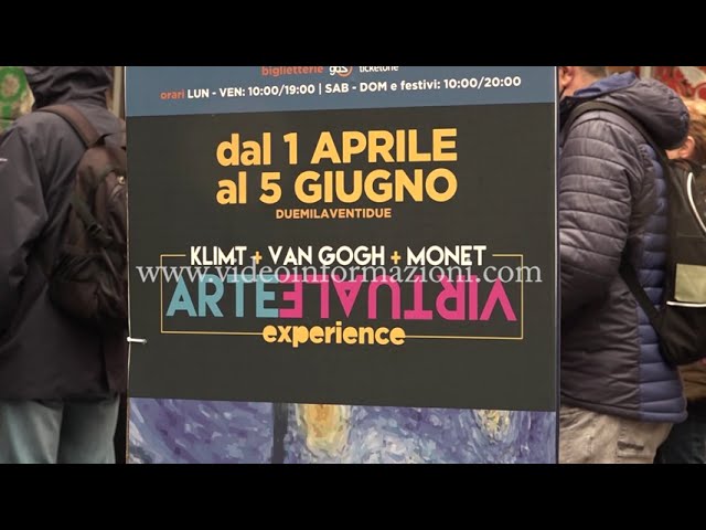 Arte Virtuale Experience, Klimt, Van Gogh e Monet in mostra a San Biagio Maggiore