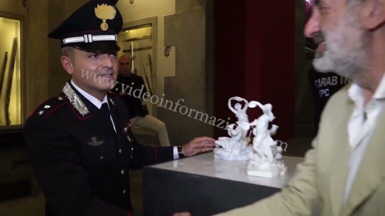 Statue di satiri e ninfe danzanti tornano al Museo Filangieri di Napoli