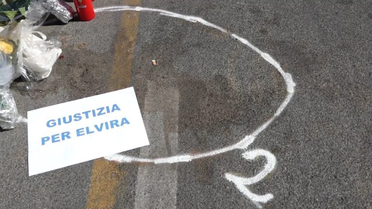 A Mergellina flashmob per ricordare Elvira, uccisa da un pirata della strada