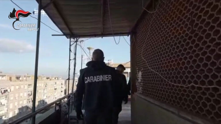 Blitz dei carabinieri nel Napoletano: sequestrate armi, droga e bombe carta