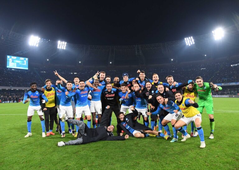 Al Napoli il derby con la Salernitana, azzurri chiudono andata a 50 punti