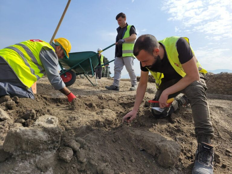 Nuovo scavo nell’area centrale del Parco di Pompei