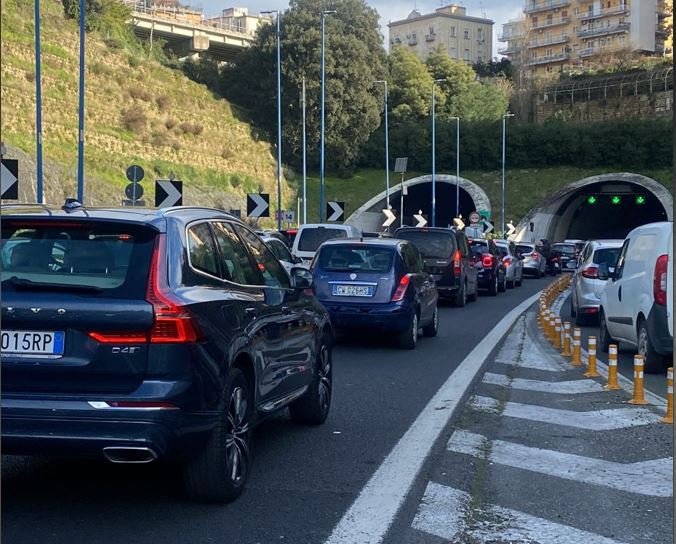 Traffico Tangenziale Napoli