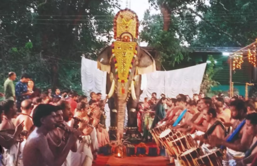 Feste nei templi indiani, sostituito elefante con un robot