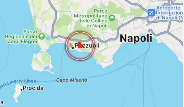 Scossa magnitudo 3 nei Campi Flegrei, notte di paura a Bacoli