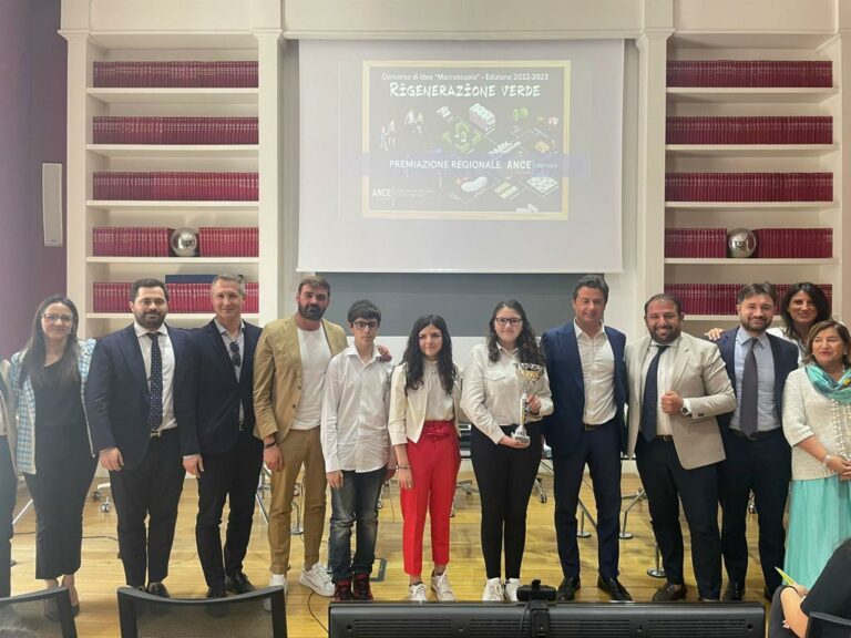 Rigenerazione urbana, Ance Campania premia gli studenti di Castelfranci