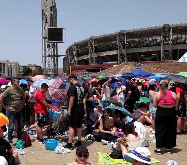 Febbre Coldplay a Napoli