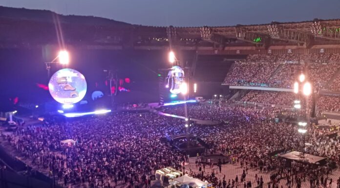 Stadio Maradona, delirio Coldplay:”Grazie guagliù”