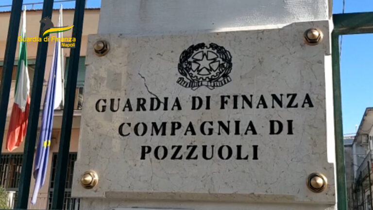 Guardia di Finanza Pozzuoli, sequestrati beni per oltre 3,6 milioni di euro
