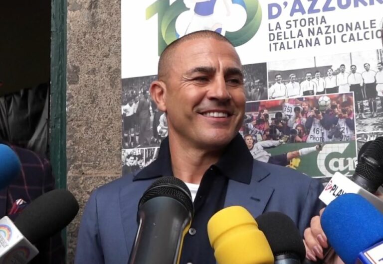 Cannavaro: “L’Italia non sforna più campioni. Garcia? Giudichiamolo alla fine”
