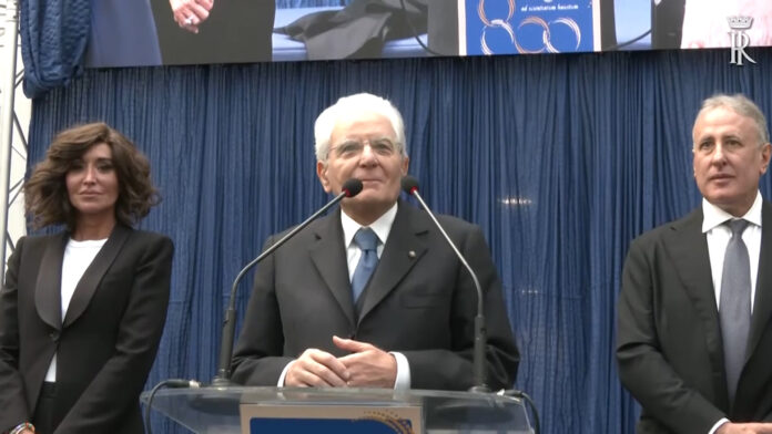 Presidente Mattarella a NapolI Presidente Mattarella a Napoli