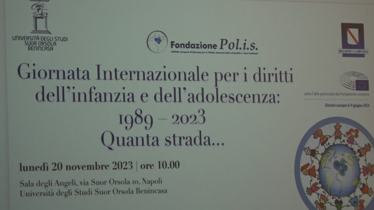 Giornata internazionale diritti infanzia e adolescenza Fondazione Polis Campania